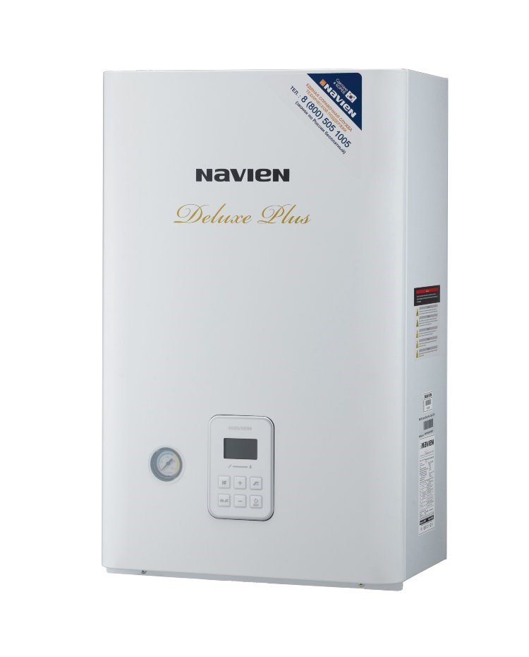 Настенный газовый котел Navien Deluxe PLUS в Оренбурге за 30 498 руб. -  Котельное оборудование NAVIEN